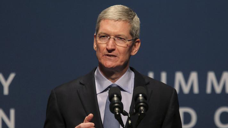 Tim Cook says he hopes calm heads will prevail