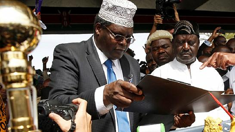 Miguna Miguna  was present at the mock swearing in of opposition leader Raila Odinga, he faced treason charges in February and authorities deported in the same month saying he had rescinded his Kenyan citizenship.