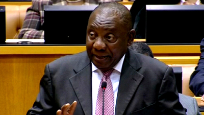 Ramaphosa will answer oral questions in Parliament on Wednesday.