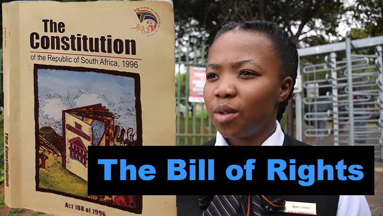 The Bill of Rights in the Constitution of the Republic of South Africa lists seven non-derogable rights.