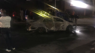 The body of a Taxify driver was found torched in  Pretoria.