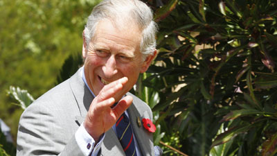 Prince Charles is visiting Lady Elliot Island, a coral cay at the southern tip of the Barrier Reef, for a roundtable discussion with business leaders on the role they can play in conservation.