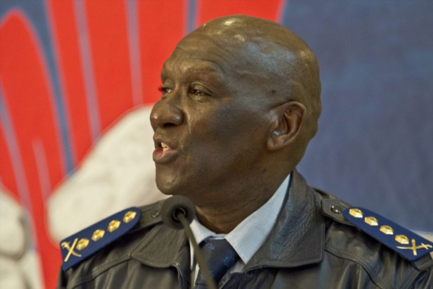 Police Ministers Bheki Cele was also taken to the crime scene before visiting the Katoyi family to pay his respects.