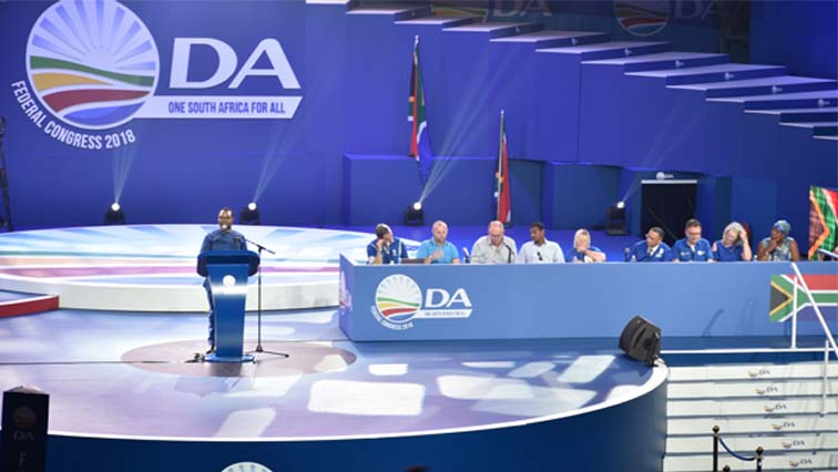 The DA Federal congress is underway in Pretoria
