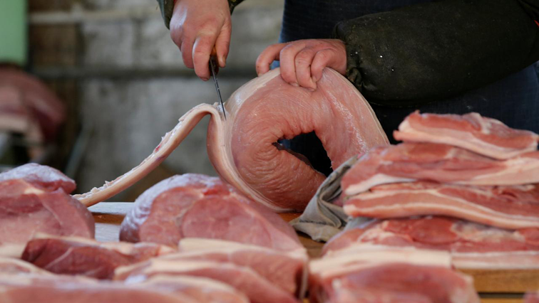The price of pork has plummeted by a massive 40%.