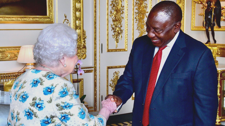 President Cyril Ramaphosa met with Britain's Queen Elizabeth on Tuesday morning.
