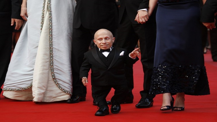 US actor Verne Troyer arrives for the screening of the movie "The Imaginarium of Doctor Parnassus" presented out of competition at the 62nd Cannes Film Festival.