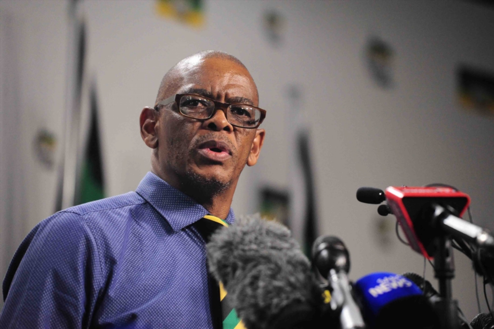 The ANC secretary-general Ace Magashule was addressing the media on Tuesday.