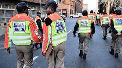 JMPD officers are currently monitoring the situation.