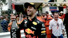 Australia's Daniel Ricciardo of Red-Bull
