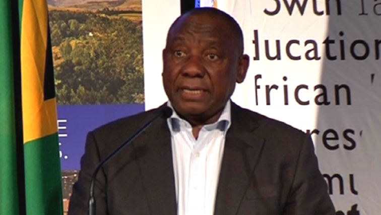 President Cyril Ramaphosa addressed the Inaugural Inclusive Growth Conference on Friday.