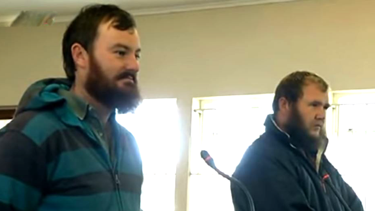 Farm workers Pieter Doorewaard and Phillip Schutte were sentenced to 23 years and 18 years behind bars but the SCA overturned the sentence