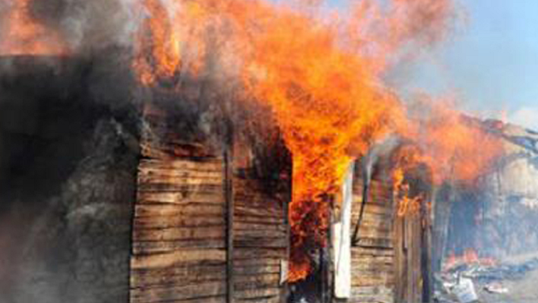 Cape Town Fire and Rescue says the fire destroyed ten structures and left 30 people homeless.