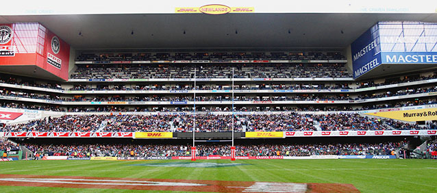 Newlands Stadium during the Super Rugby match between DHL Stormers and Vodacom Bulls.