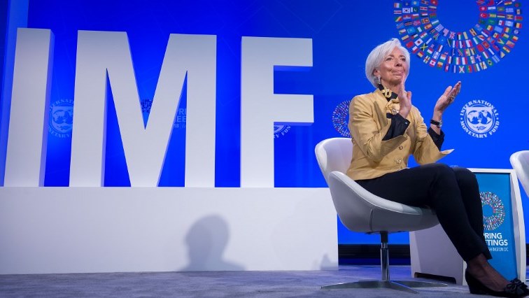 (FILES) In this file photo taken on April 19, 2018, IMF Managing Director Christine Lagarde during the 2018 Spring Meetings of the International Monetary Fund and World Bank Group at IMF Headquarters in Washington, DC.
As growing trade frictions engulf much of the world, the International Monetary Fund warned on July 24, 2018, that large trade surpluses in Germany and China together with the large US deficit could exacerbate that conflict. But in a message that seem directed largely at US President Donald Trump, the IMF once again warned against using protectionist measures to address trade issues, since they can harm growth without resolving the problem.
 / AFP PHOTO / SAUL LOEB