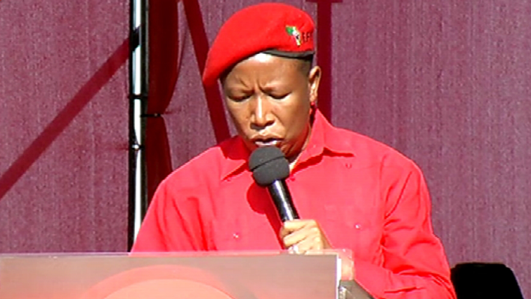 EFF leader Julius Malema has addressed members at the paprty's fifth anniversary celebrations in Mdantsane.
