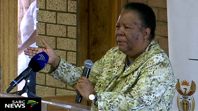 Minister Pandor says Nelson Mandela and Albertina Sisulu gave their lives for the country.