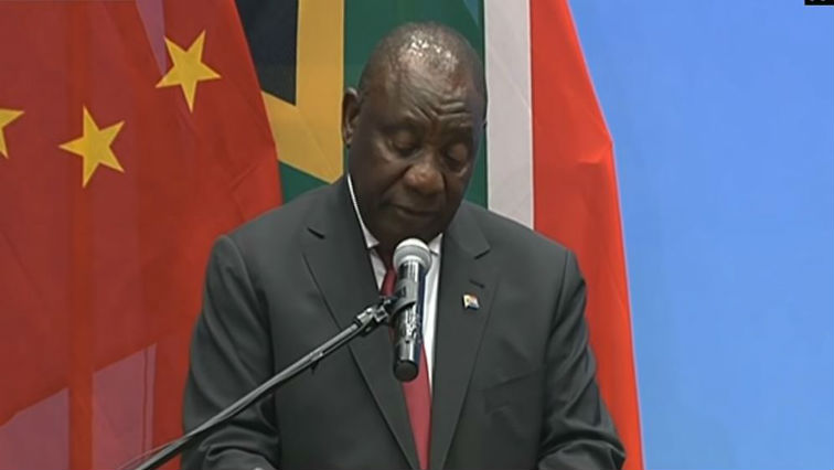 Cyril Ramaphosa officially opened the South Africa-China Scientists High Level dialogue.