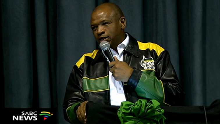 ANC North West Chairperson  Supra Mahumapelo.