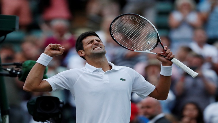 Novak Djokovic claimed the opening set in 37 minutes.