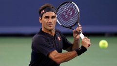 Roger Federer is through to the 3rd round in the men's draw of the Cincinnati Masters