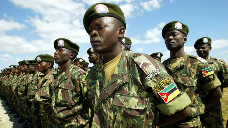 Members of the Mozambican forces