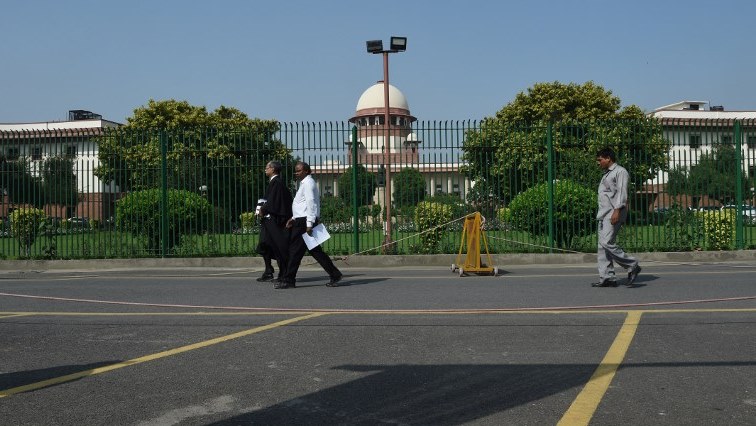 A general view of the Supreme court of India is pictured in New Delhi.