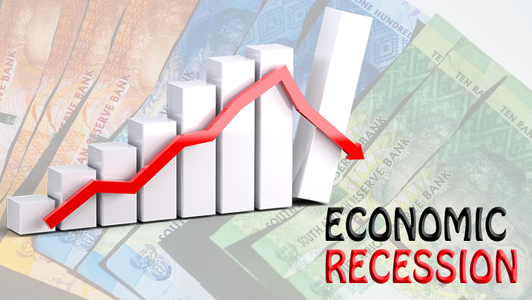 A technical recession is characterised by two consecutive quarters of negative growth.