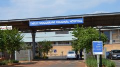 Thelle Mogoerane Hospital entrance