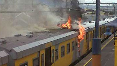 PRASA halted all its train services in KwaZulu Natal indefinitely after commuters vandalised train station in uMlazi, where four coaches were reportedly torched on Friday.