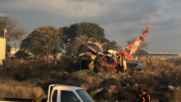 Emergency services have confirmed that two men have died in the plane crash.