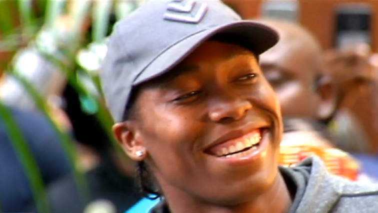 Caster Semenya smiling