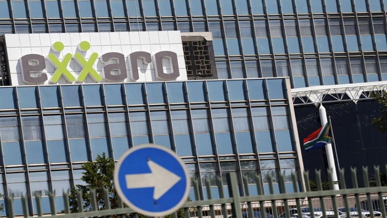 The logo of South African coal miner Exxaro is seen outside the company's Pretoria headquarters, South Africa April 19, 2016.