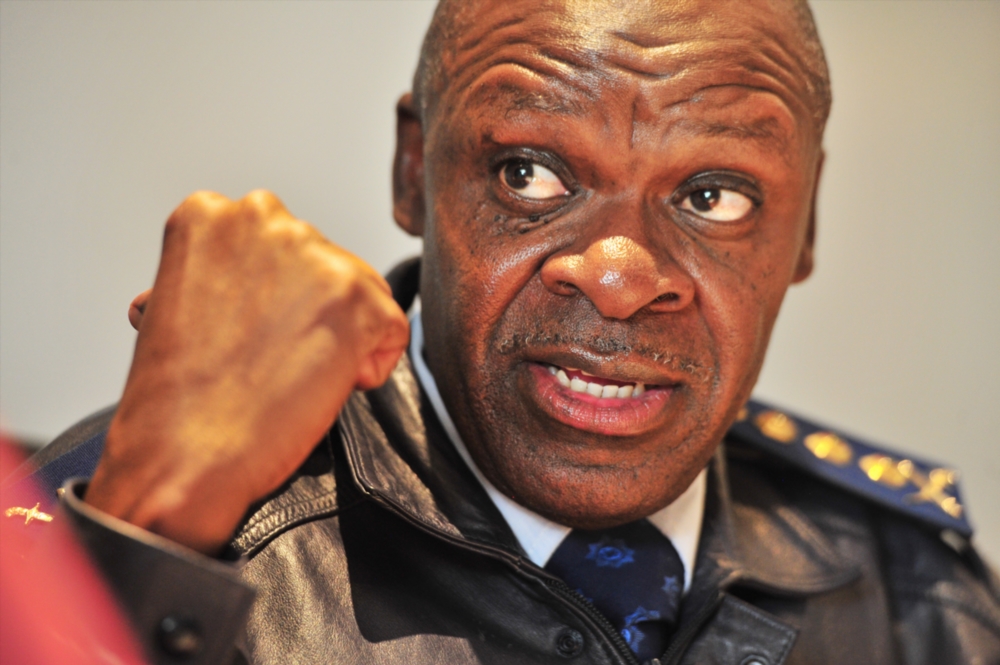 Police Commissioner Khehla Sitole is appering before Parliament.