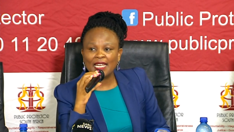 Public Protector Busisiwe Mkhwebane has updated the media on the latest investigations by her office.