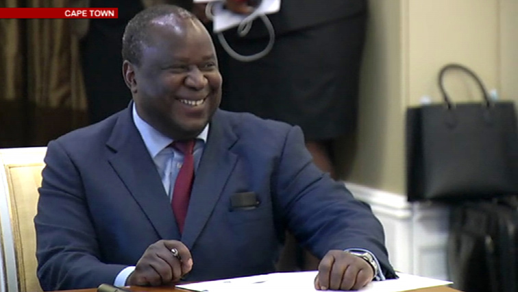 Former Reserve Bank Governor Tito Mboweni is the new Finance Minister of South Africa.