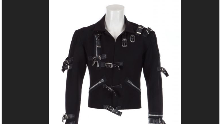 Michael Jackson's black "Bad" jacket could fetch up to $100 000.