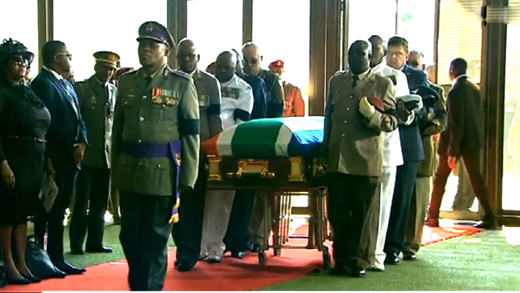 Minister Edna Molewa has been laid to rest.