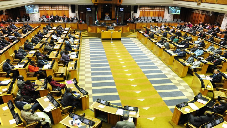 Inside parliament