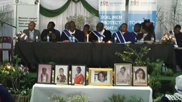 Seven members of the Khoza family who  were killed  two weeks ago in Vlakfontenin have been laid to rest.