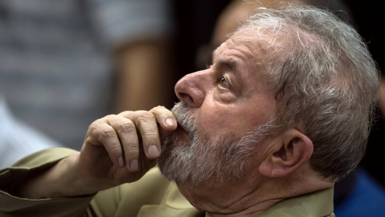 Lula, 73, was incarcerated in April this year after being found guilty of accepting a seaside apartment as a bribe.