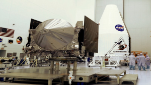 NASA's OSIRIS-REx on display.