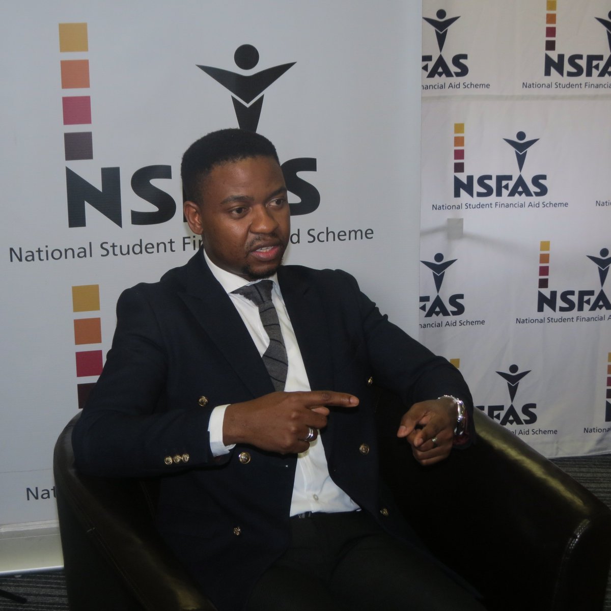 NSFAS spokesperson Kagisho Mamabolo