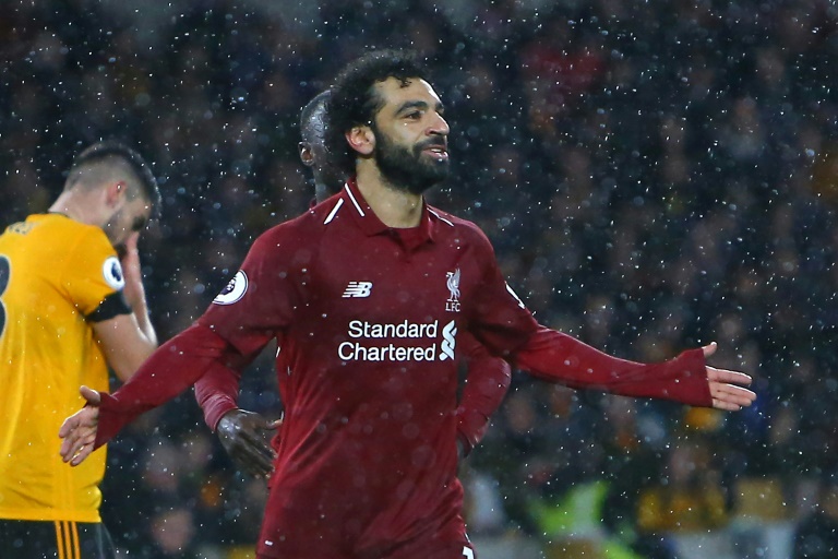 Mohamed Salah's deft flick put Liverpool on the way to victory