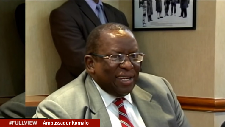 Ambassador Dumisani Shadrack Kumalo died on Sunday.