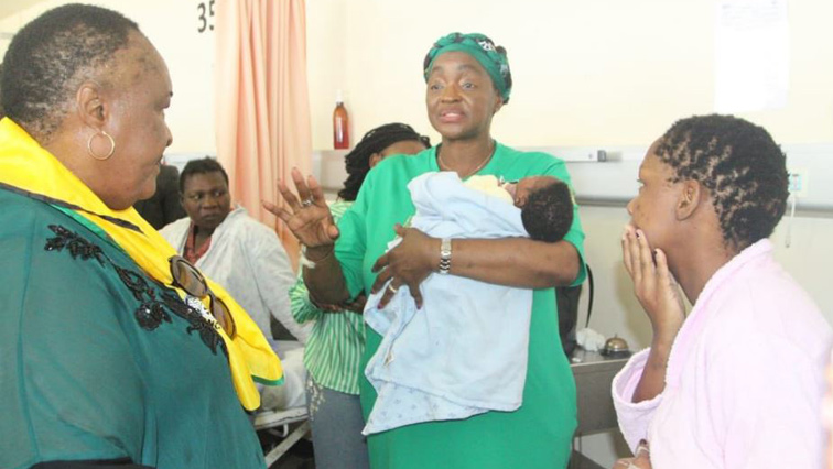 Minister of Women in the Presidency Bathabile Dlamini  has presented gifts to mothers who gave birth at Addington Hospital  on Tuesday morning.