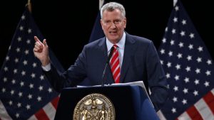 New-York City Mayor Bill de Blasio