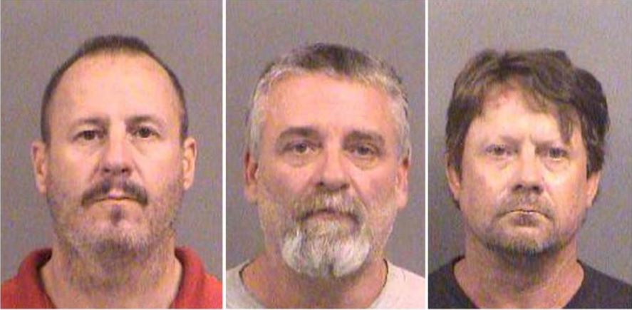 Curtis Allen 49, Gavin Wright, 49 and Patrick Eugene Stein, 47