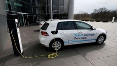 Electric powered VW vehicle