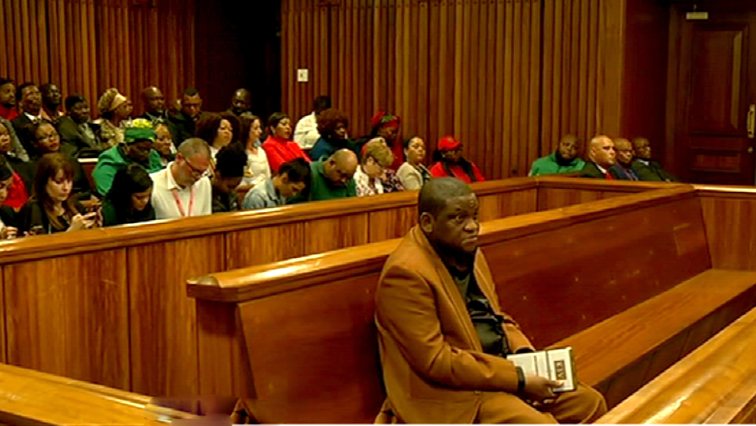 Timothy Omotoso in court.
